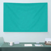 Rustige & eenvoudige Turquoise gestructureerde ach Spandoek (Beurs)