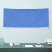 Rustige & eenvoudige visuele blauwe gestructureerd spandoek (Beurs)