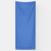 Rustige & eenvoudige visuele blauwe gestructureerd spandoek (Verticaal)