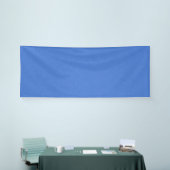 Rustige & eenvoudige visuele blauwe gestructureerd spandoek (Beurs)
