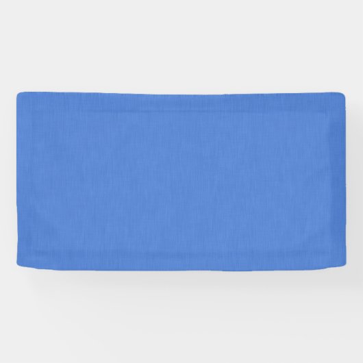 Rustige & eenvoudige visuele blauwe gestructureerd spandoek (Horizontaal)