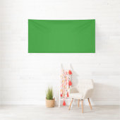 Rustige & eenvoudige visuele groene textuur achter spandoek (Insitu)