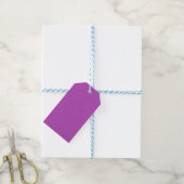 Rustige & eenvoudige visuele lavendel gestructuree cadeaulabel (Met Touw)