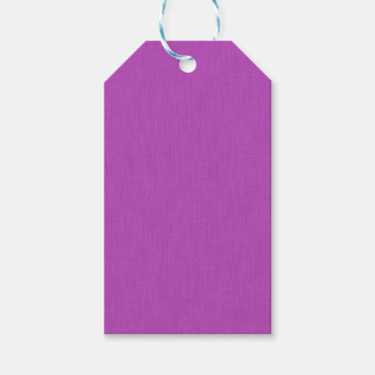Rustige & eenvoudige visuele lavendel gestructuree cadeaulabel (Voorkant)