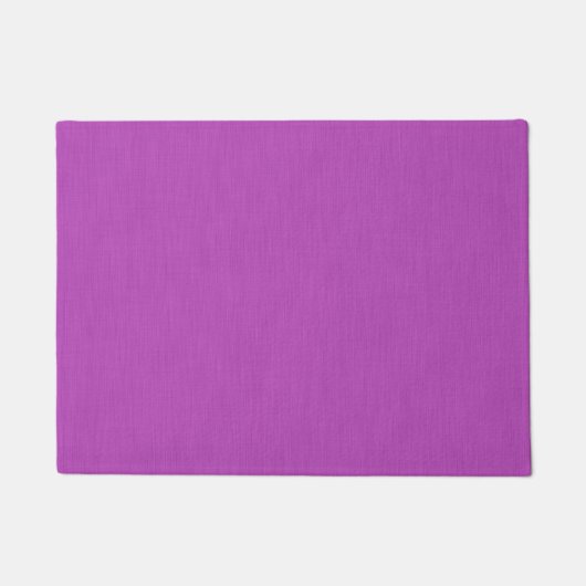 Rustige & eenvoudige visuele lavendel gestructuree deurmat (Voorkant)