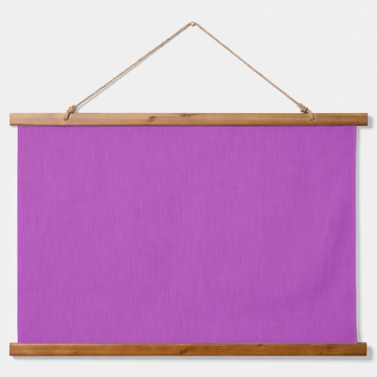 Rustige & eenvoudige visuele lavendel gestructuree hangend wandkleed (Voorkant)