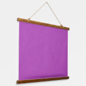 Rustige & eenvoudige visuele lavendel gestructuree hangend wandkleed (Gebogen)