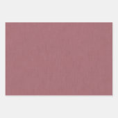 Rustige & eenvoudige visuele mauve gestructureerde inpakpapier vel (Voorkant 3)