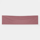 Rustige & eenvoudige visuele mauve gestructureerde spandoek (Horizontaal)