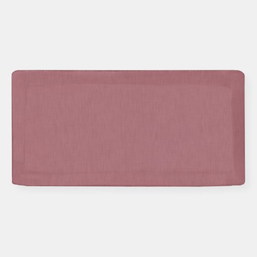 Rustige & eenvoudige visuele mauve gestructureerde spandoek (Horizontaal)