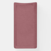 Rustige & eenvoudige visuele mauve gestructureerde spandoek (Verticaal)
