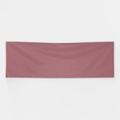 Rustige & eenvoudige visuele mauve gestructureerde spandoek (Horizontaal)