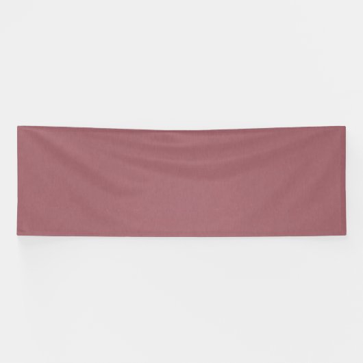 Rustige & eenvoudige visuele mauve gestructureerde spandoek (Horizontaal)