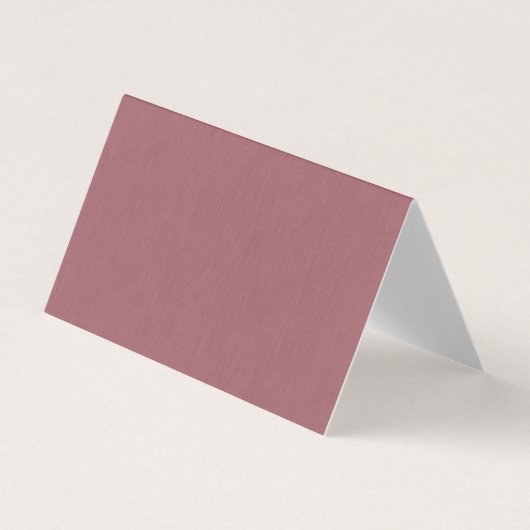 Rustige & eenvoudige visuele mauve gestructureerde visitekaartje (Voorkant)