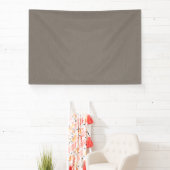 Rustige & eenvoudige visuele paarse textuur achter spandoek (Insitu)