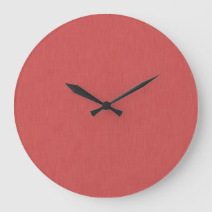 Rustige & eenvoudige visuele rode textuur achtergr grote klok