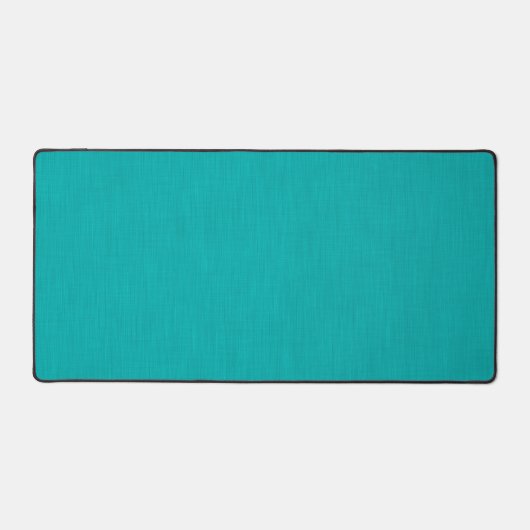 Rustige & eenvoudige visuele turquoise gestructure bureaumat (Voorkant)