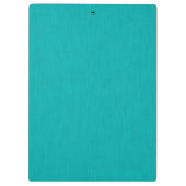Rustige & eenvoudige visuele turquoise gestructure klembord (Achterkant)