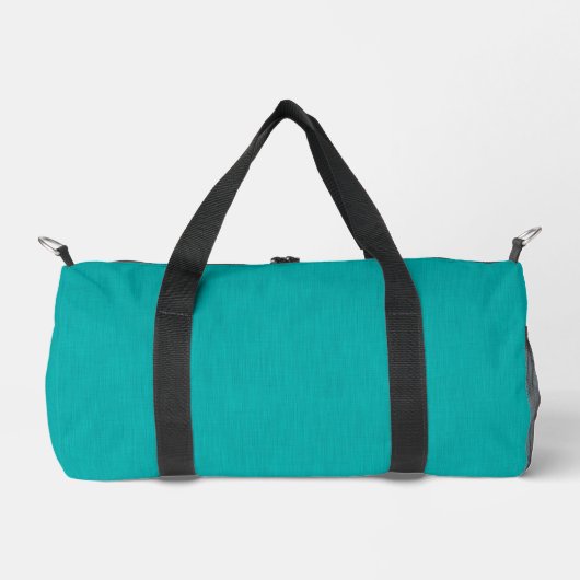 Rustige & eenvoudige visuele turquoise gestructure plunjezak (Voorkant)