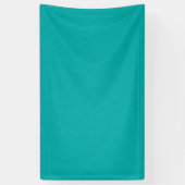 Rustige & eenvoudige visuele turquoise gestructure spandoek (Verticaal)