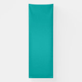 Rustige & eenvoudige visuele turquoise gestructure spandoek (Verticaal)