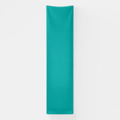 Rustige & eenvoudige visuele turquoise gestructure spandoek (Verticaal)