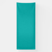 Rustige & eenvoudige visuele turquoise gestructure spandoek (Verticaal)