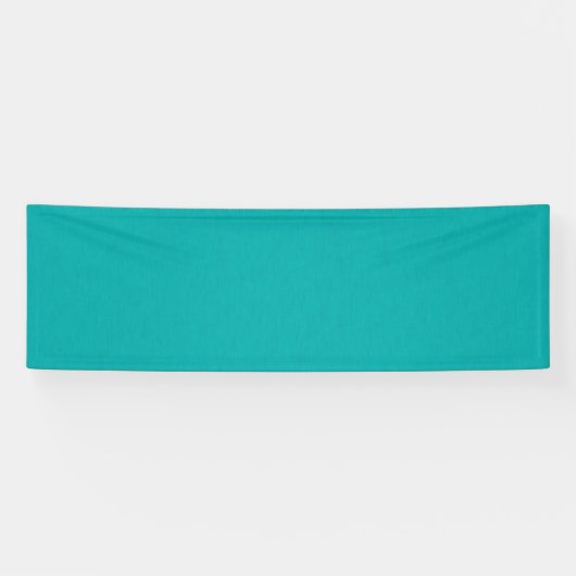 Rustige & eenvoudige visuele turquoise gestructure spandoek (Horizontaal)