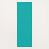 Rustige & eenvoudige visuele turquoise gestructure yogamat (Achterkant)