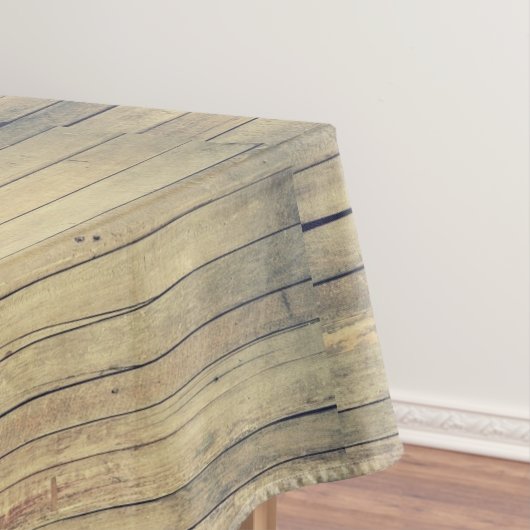 Rustige eik Creëer Uw eigen monogram Familienaam Tafelkleed (Voorbeeld)