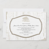 Rustige eikenbomen kaart (Voorkant)