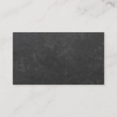 Rustige elegante website voor de bruiloft van zonn visitekaartje (Achterkant)