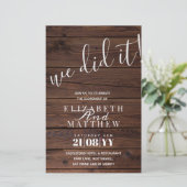 Rustige Elopement Wedding Reception EDIT TEKST (Staand voorkant)