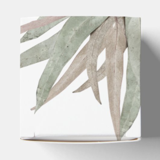 Rustige elyptusbruistocht bedankdoosjes (Bovenkant)