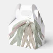 Rustige elyptusbruistocht bedankdoosjes (Achterkant)