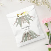 Rustige elyptusbruistocht bedankzakje (Gezegeld)