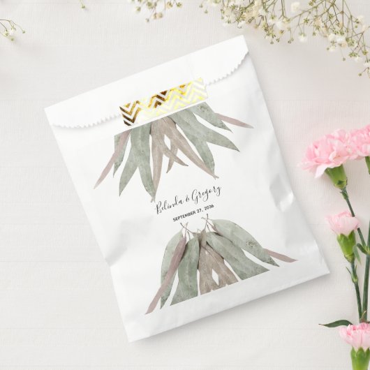 Rustige elyptusbruistocht bedankzakje (Gezegeld)