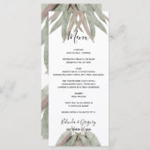 Rustige elyptusbruistocht menu (Voorkant / Achterkant)