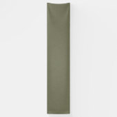 Rustige en eenvoudige olijfgroene textuurachtergro spandoek (Verticaal)