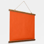 Rustige en eenvoudige oranje textuur achtergrond  hangend wandkleed (Gebogen)