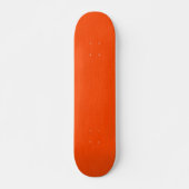 Rustige en eenvoudige oranje textuur achtergrond persoonlijk skateboard (Voorkant)