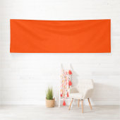 Rustige en eenvoudige oranje textuur achtergrond  spandoek (Insitu)