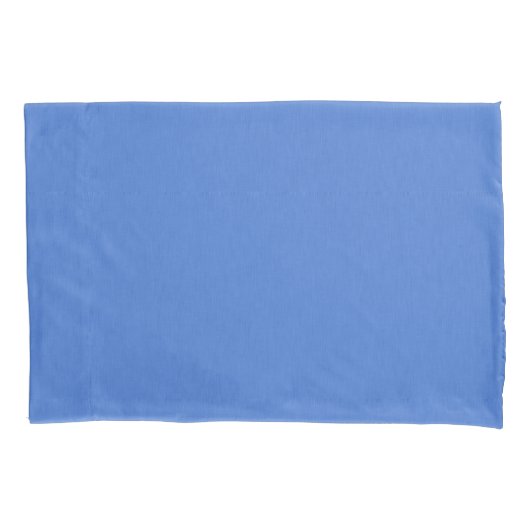 Rustige en eenvoudige visuele blauwe textuur achte kussensloop (Voorkant-Links)