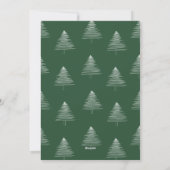 Rustige en heldere vakantie Groeten Kaart (Achterkant)