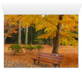 Rustige en rustige herfst in het park (Binnen Horizontaal (Onder))