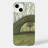 Rustige en vredige camping scene Case-Mate iPhone case (Achterkant)