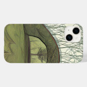 Rustige en vredige camping scene Case-Mate iPhone case (Achterkant (horizontaal))