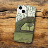 Rustige en vredige camping scene Case-Mate iPhone case