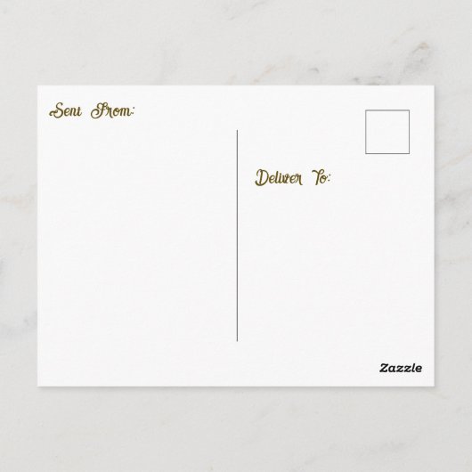 Rustige en vredige camping scene | Gezegde Hi Briefkaart (Achterkant)