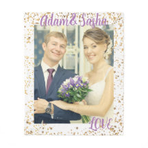 Rustige en witte gepersonaliseerde bruiloft voor f